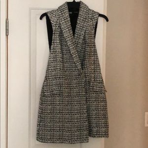 Zara tweed skort dress